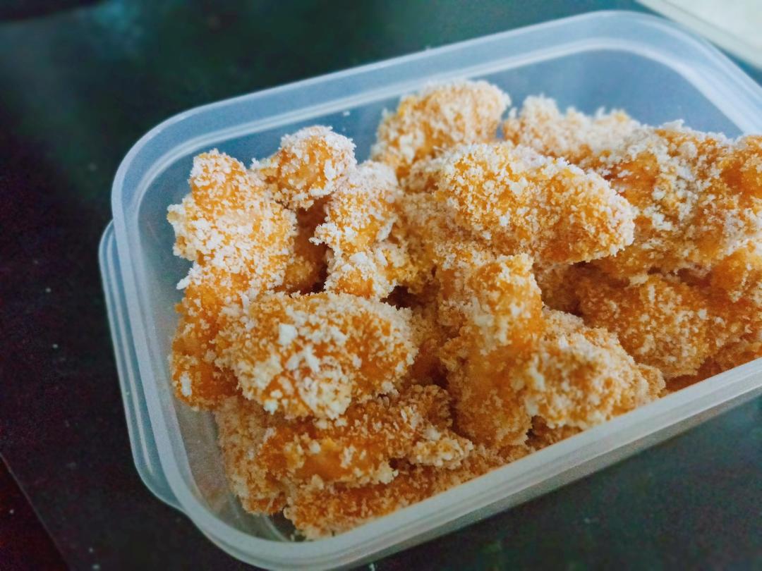 烤箱版劲爆鸡米花，非油炸