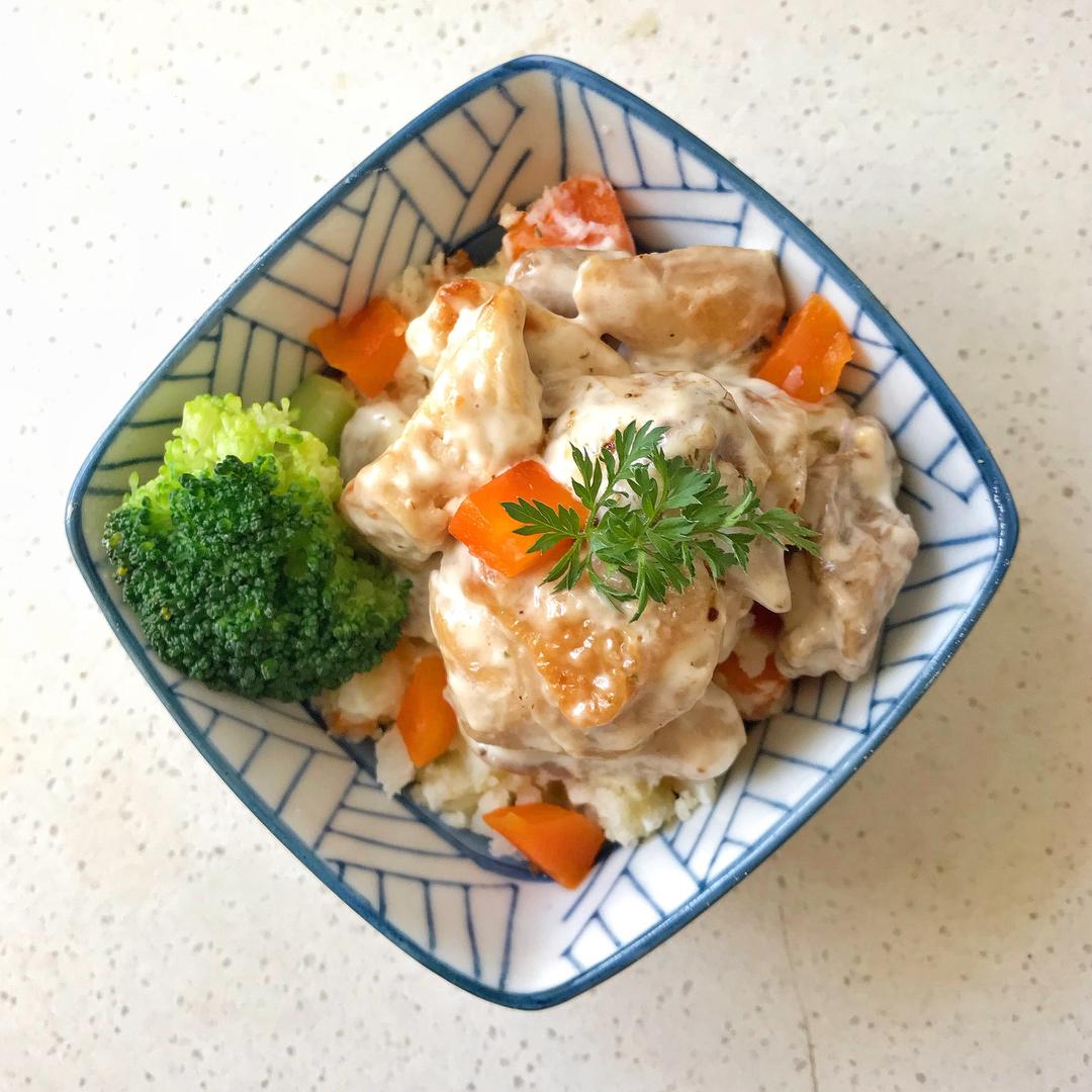 🍋清爽柚子醋鸡腿肉沙拉🥗