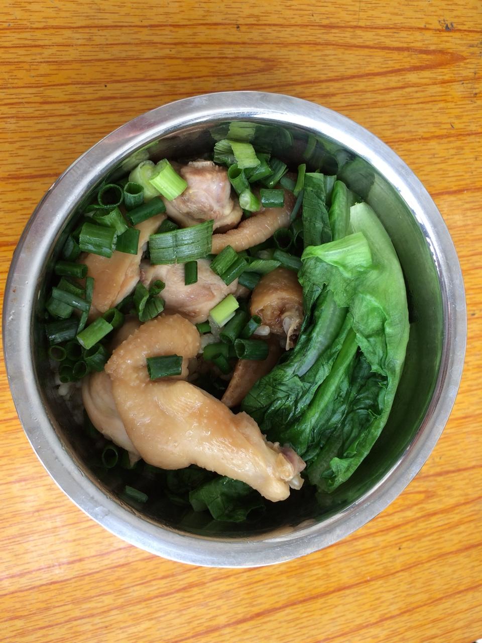 香菇滑鸡蒸饭（一人份）