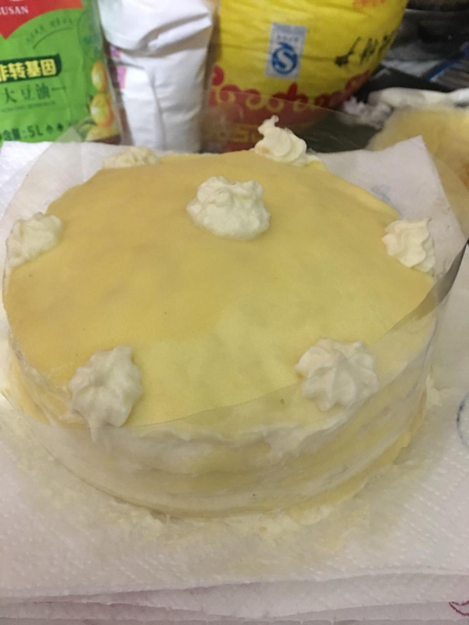 榴莲千层（超软糯蛋皮配方٩( ᐛ )و