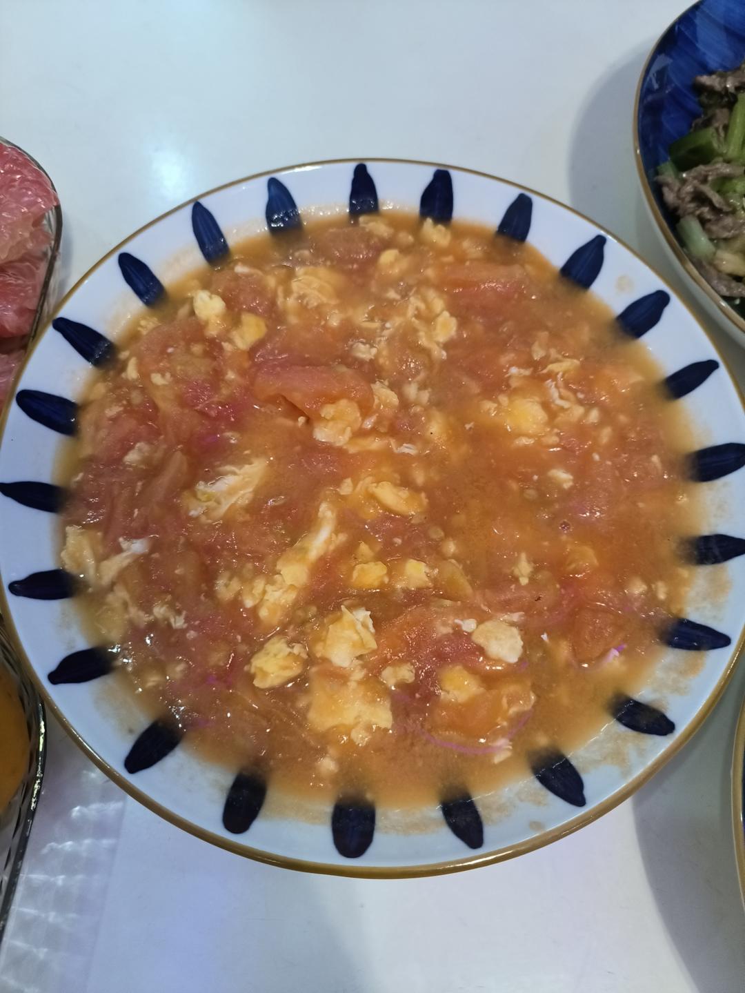 超嫩滑的番茄炒蛋