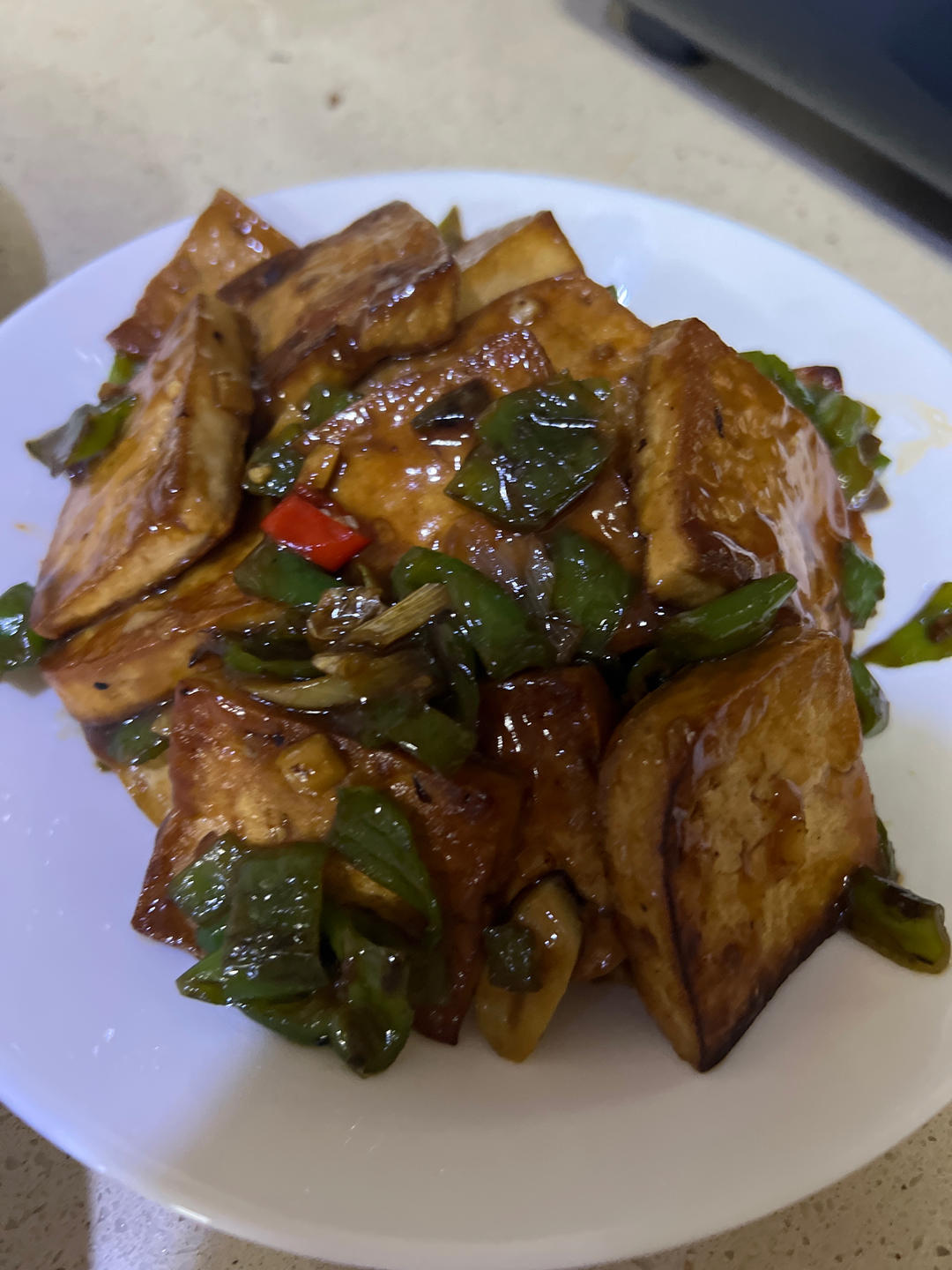 家常煎豆腐