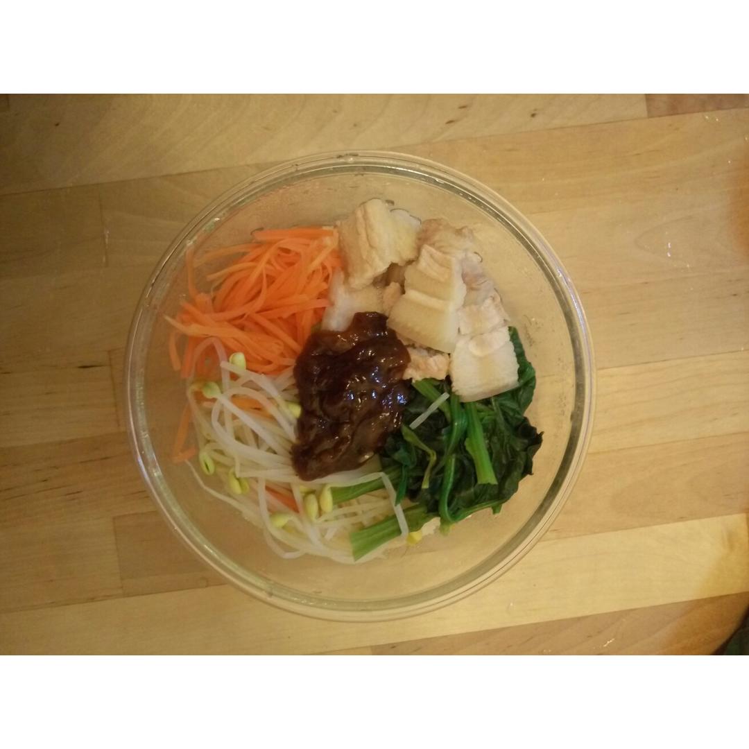 不用石锅的韩式拌饭