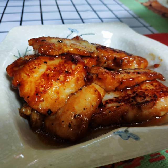 中西结合的料理--香煎巴沙鱼排