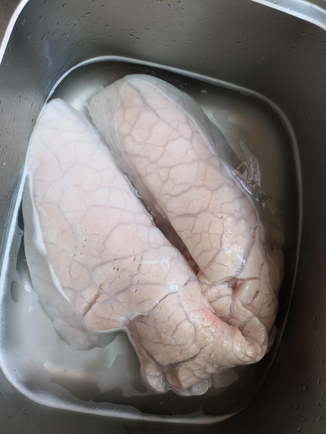 润肺去火——猪肺菜干汤