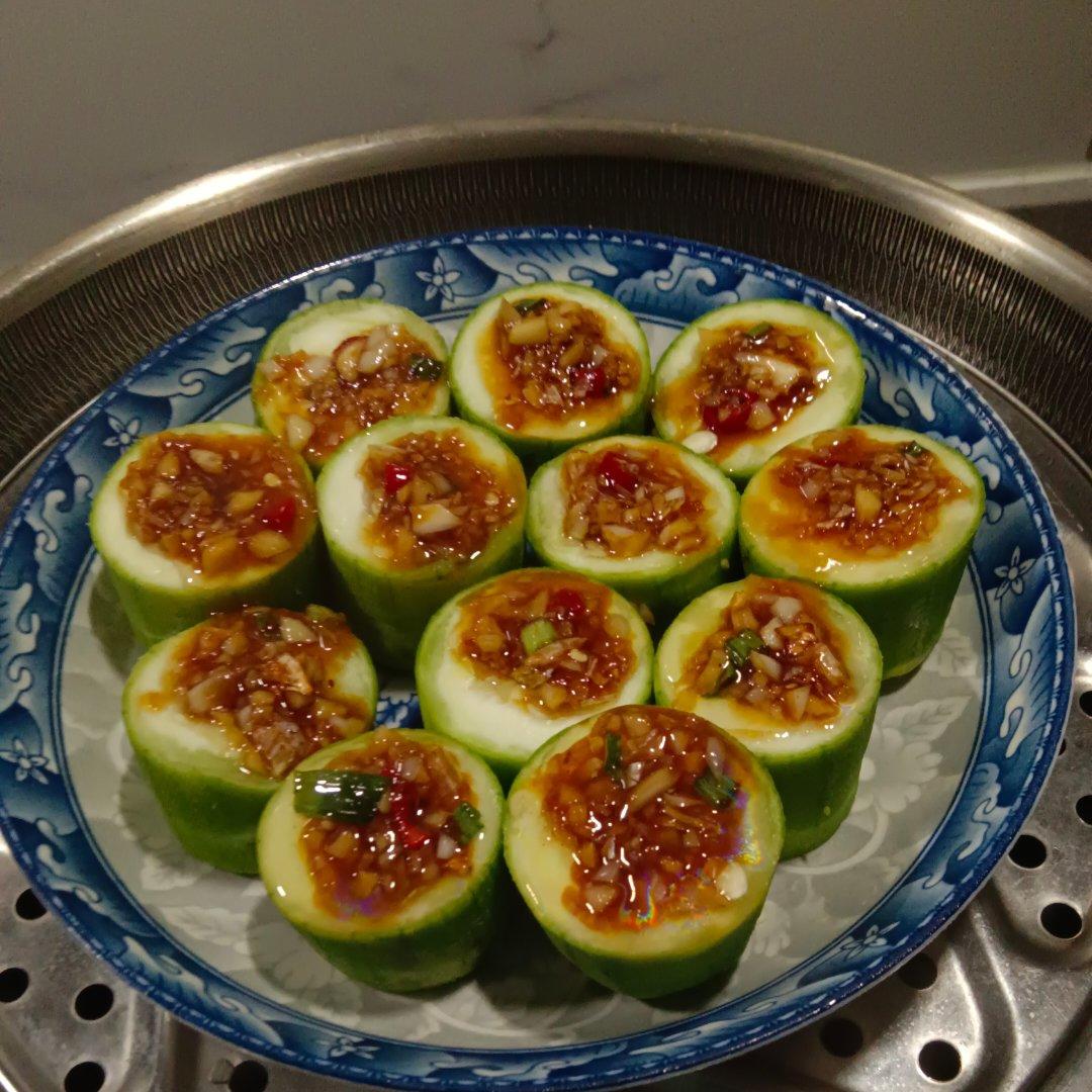 蒜蓉蒸丝瓜