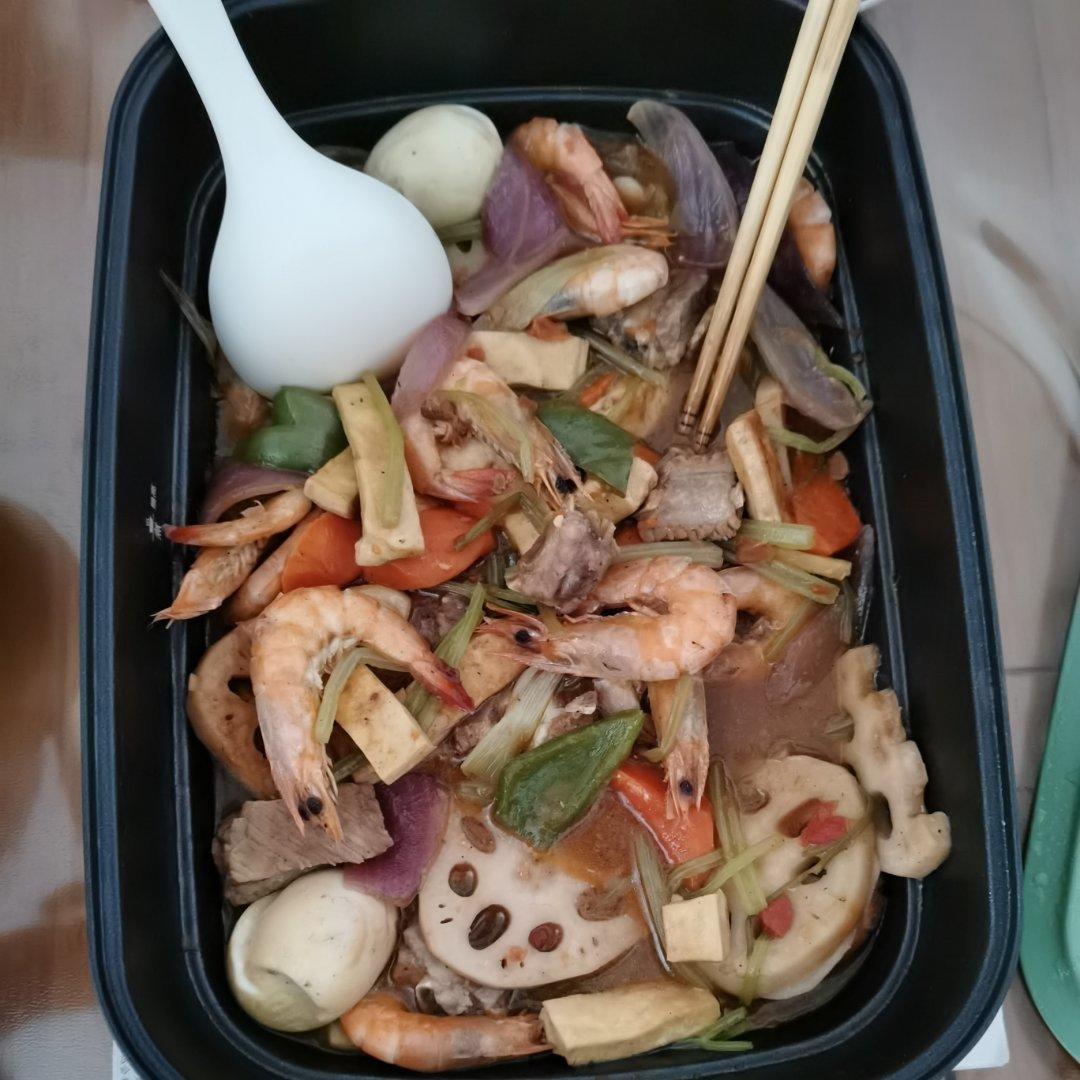 摩飞多功能锅菜谱系列之三汁焖锅