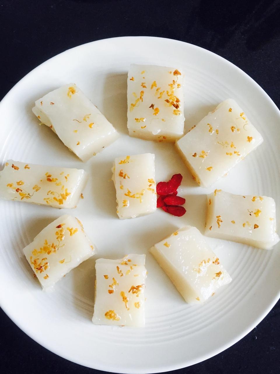 【桂花拉糕图片】lattttte_下厨房