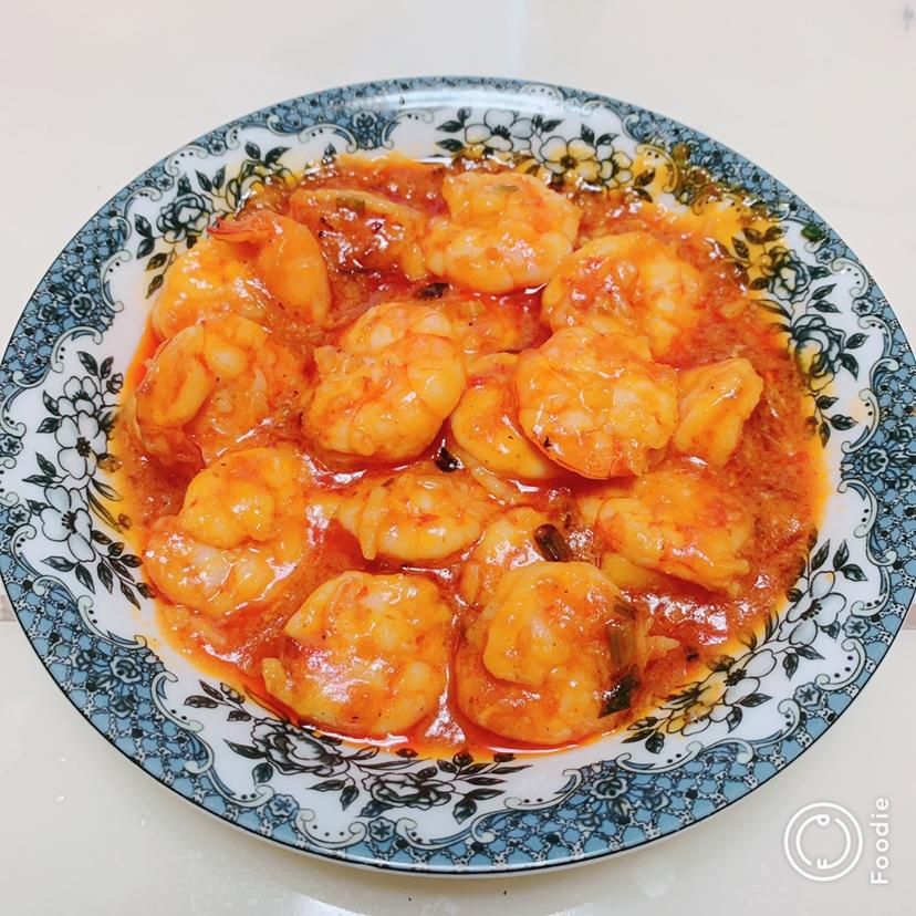茄汁虾仁