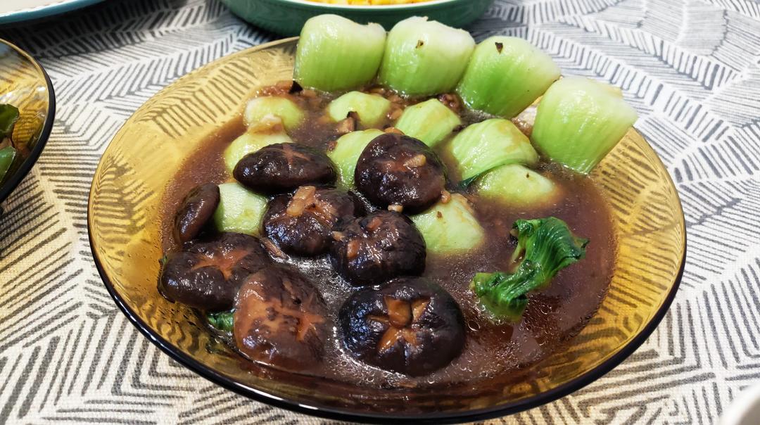蚝油香菇小油菜