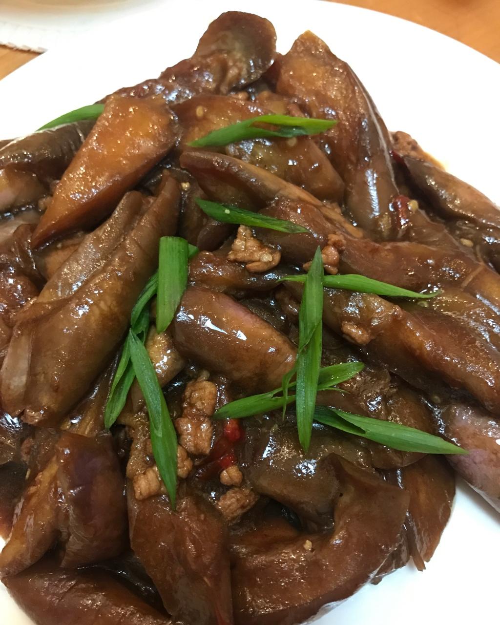 馍馍606做的蚝油茄子