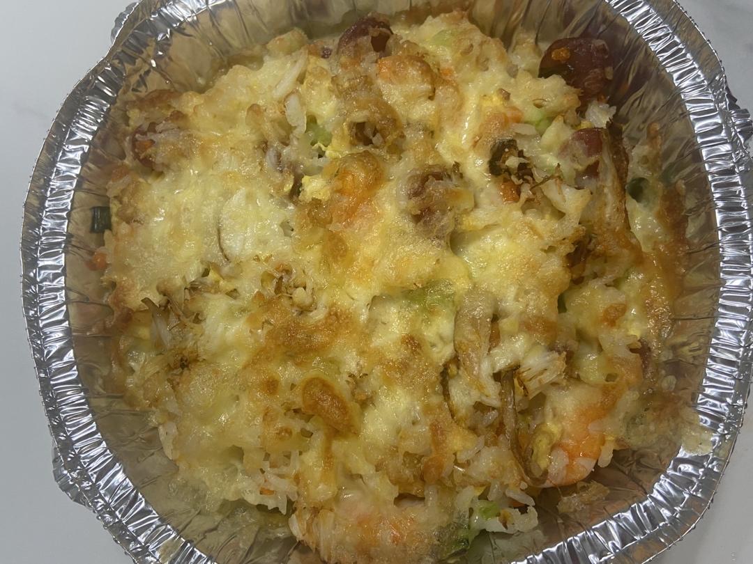 孩子超级爱吃的芝士焗饭