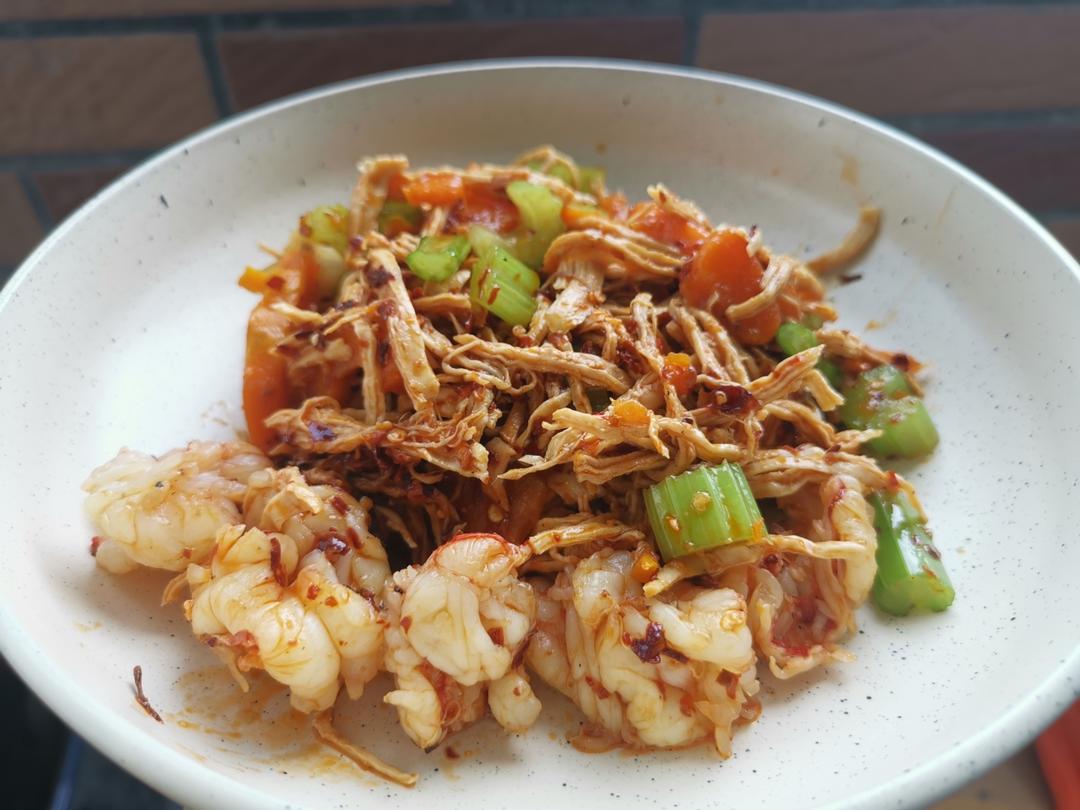 麻辣鸡丝