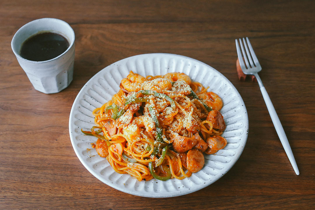 拿波里意大利面 王光光光光做的拿波里意大利面 晚餐做了拿波里意面