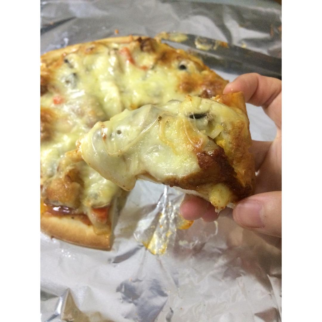 奥尔良烤鸡肉披萨