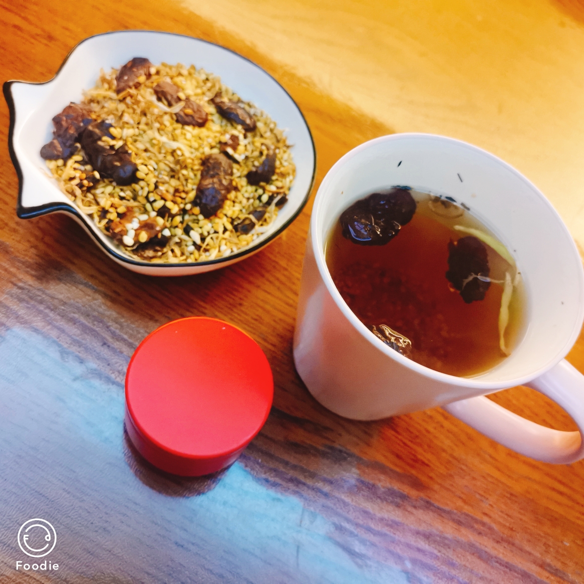 祛湿瘦小肚腩的姜米茶的做法 步骤5