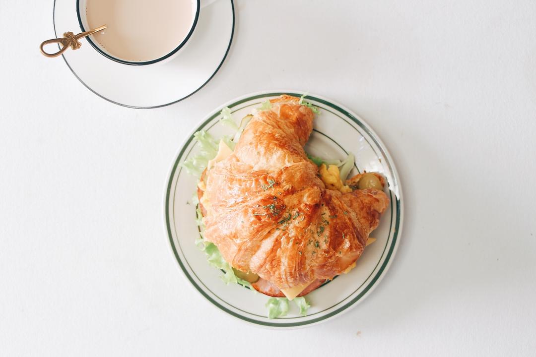 可颂三明治brunch