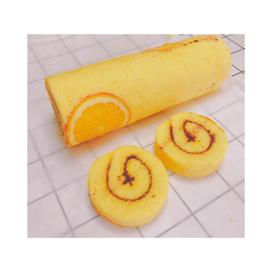 橙香蛋糕卷