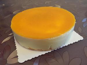 芒果酸奶酪慕斯蛋糕的做法 步骤10