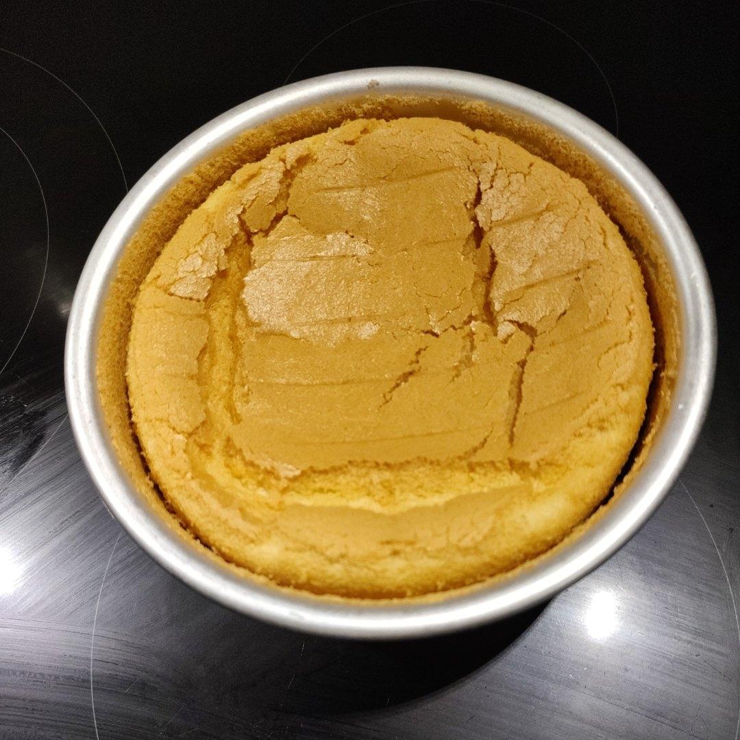 超柔软6寸戚风蛋糕(附8寸配方)零失败 超详细‼️含操作视频