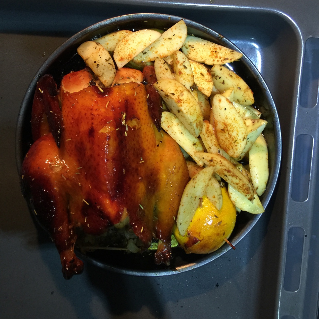 圣诞烤鸡
