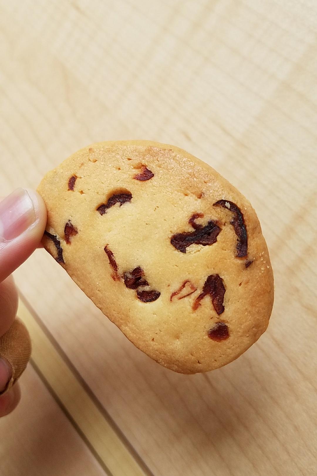 sunnyan666做的蔓越莓饼干君之配方改良易操作版