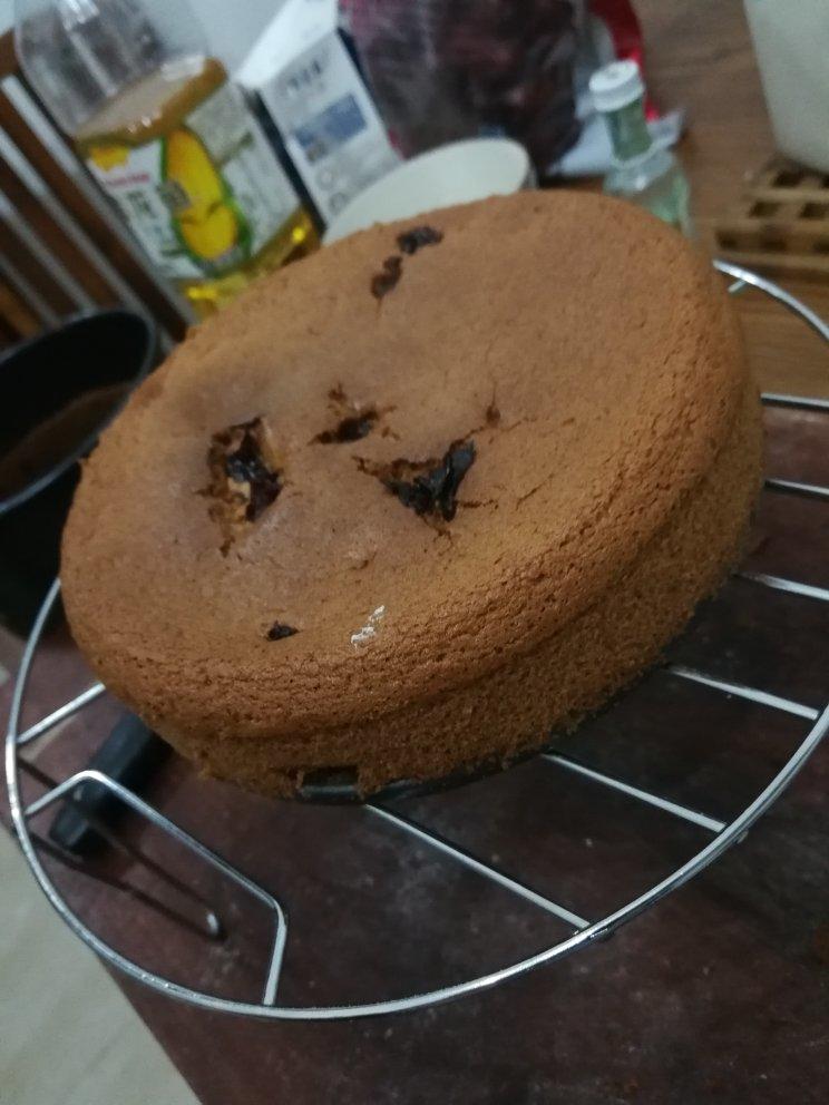 超简单完美戚风蛋糕（6寸2蛋）附打发、翻拌、脱模视频