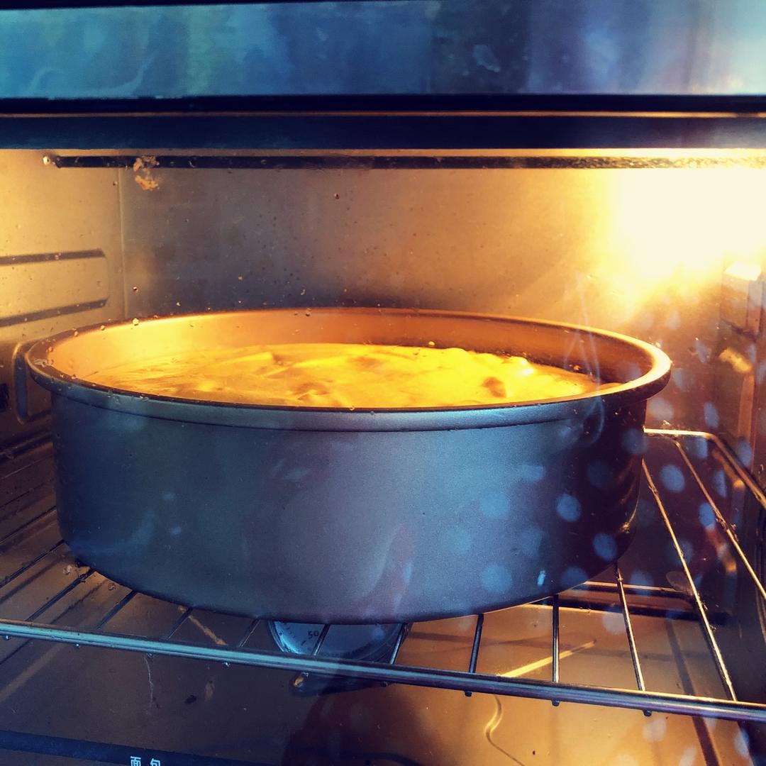 10寸肉松戚风蛋糕