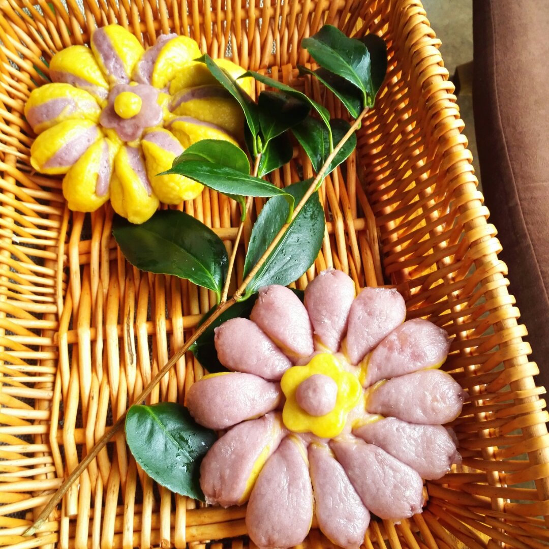 菊花馒头
