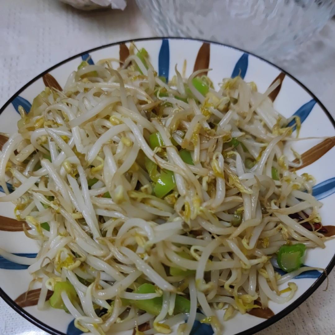 爆炒绿豆芽