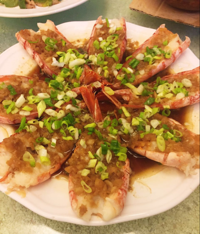 蒜蓉粉丝蒸虾