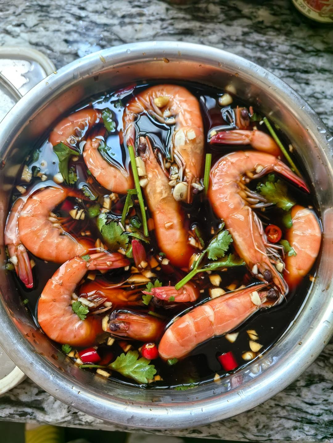 家庭版—捞汁海鲜（麻虾版）