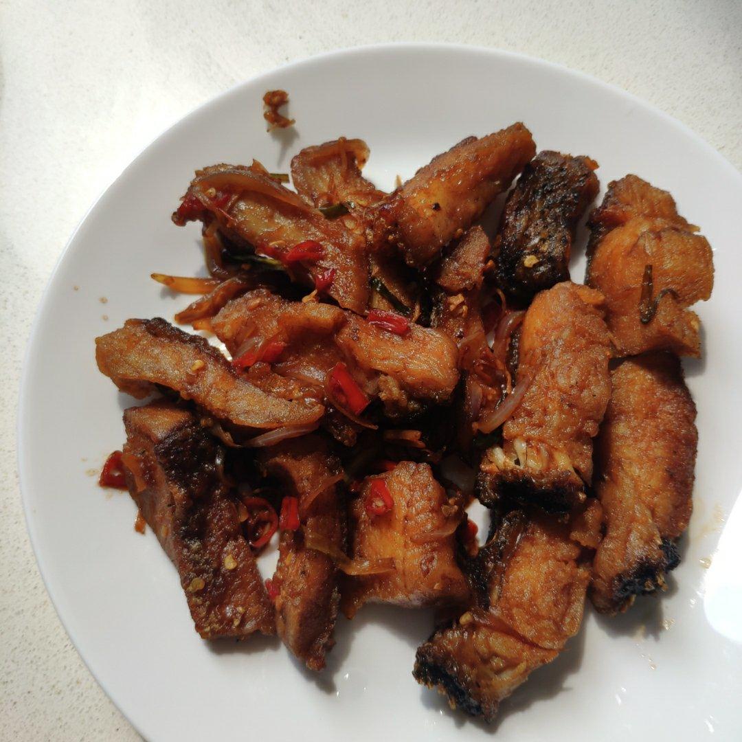 香辣烧鱼块