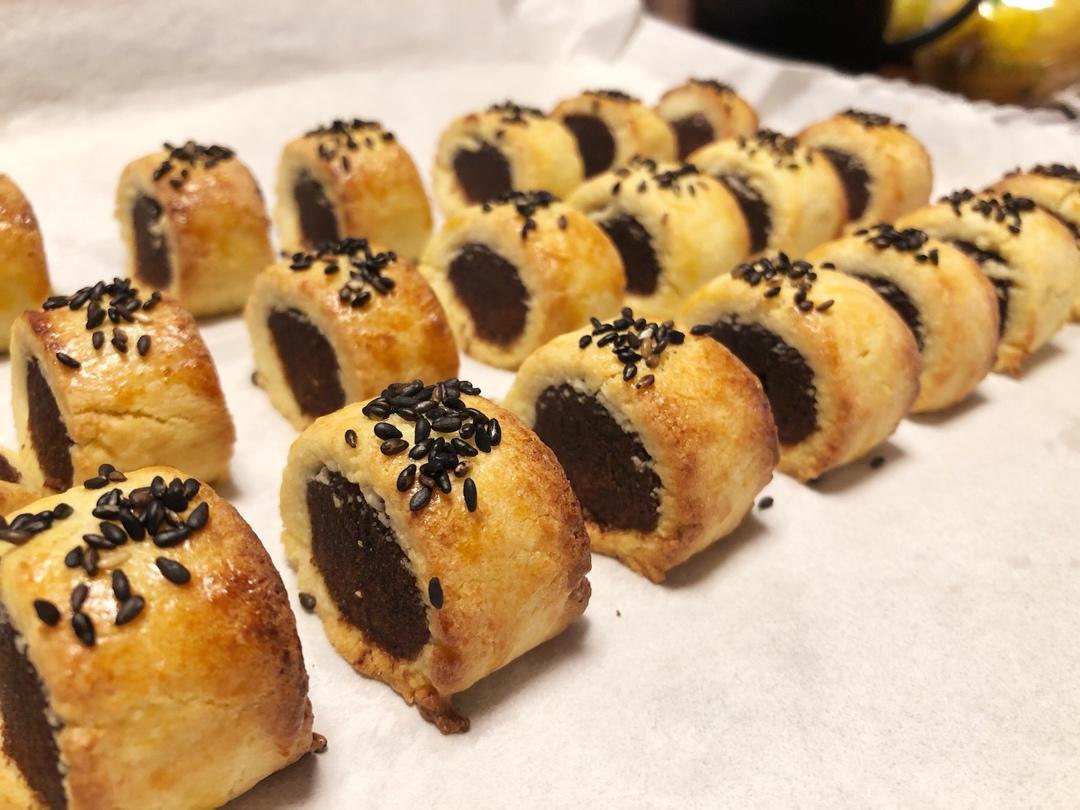 枣泥酥卷