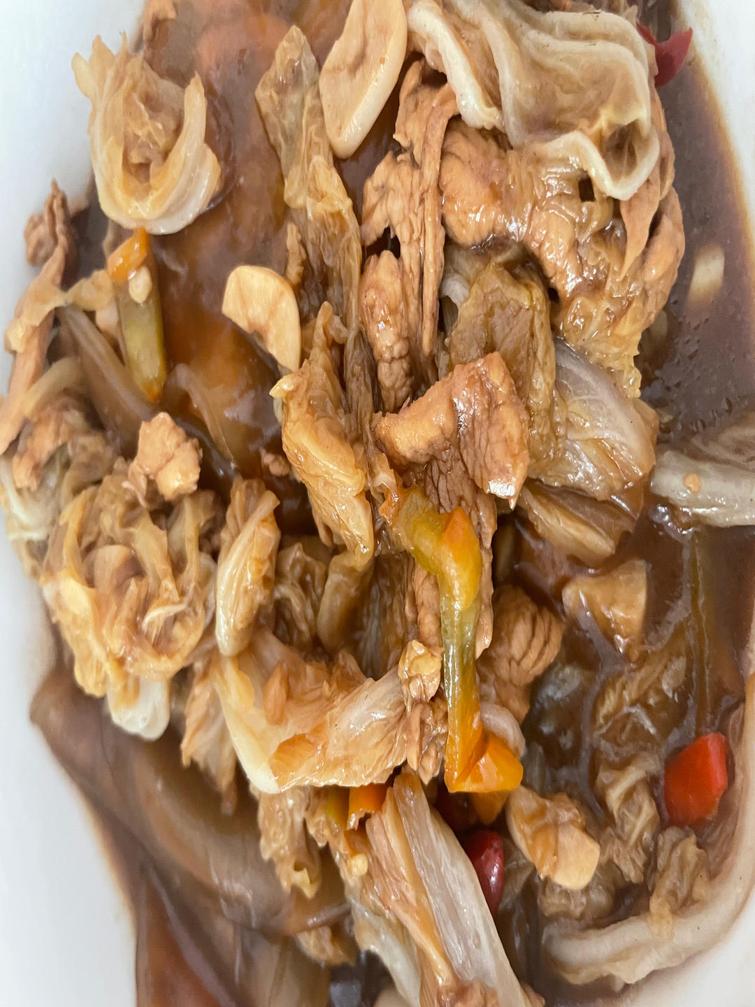 猪肉白菜炖粉条