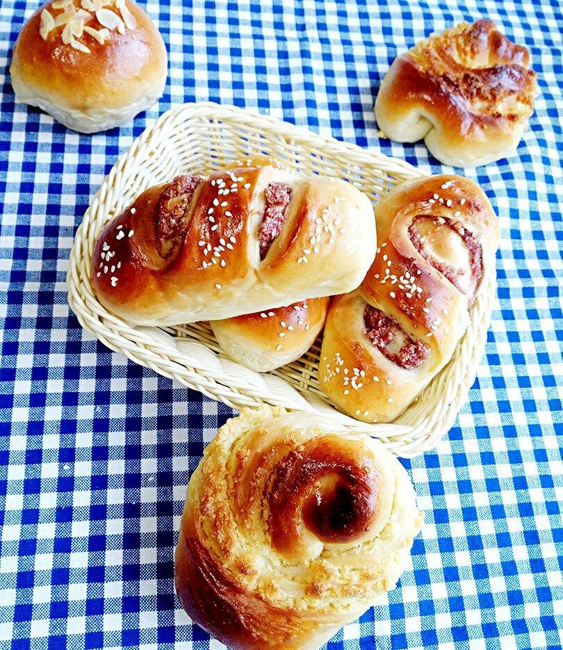 纯奶手撕吐司的做法 步骤1