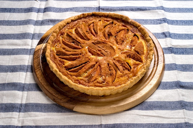 莫尼卡美食厨房 : 肉桂苹果挞