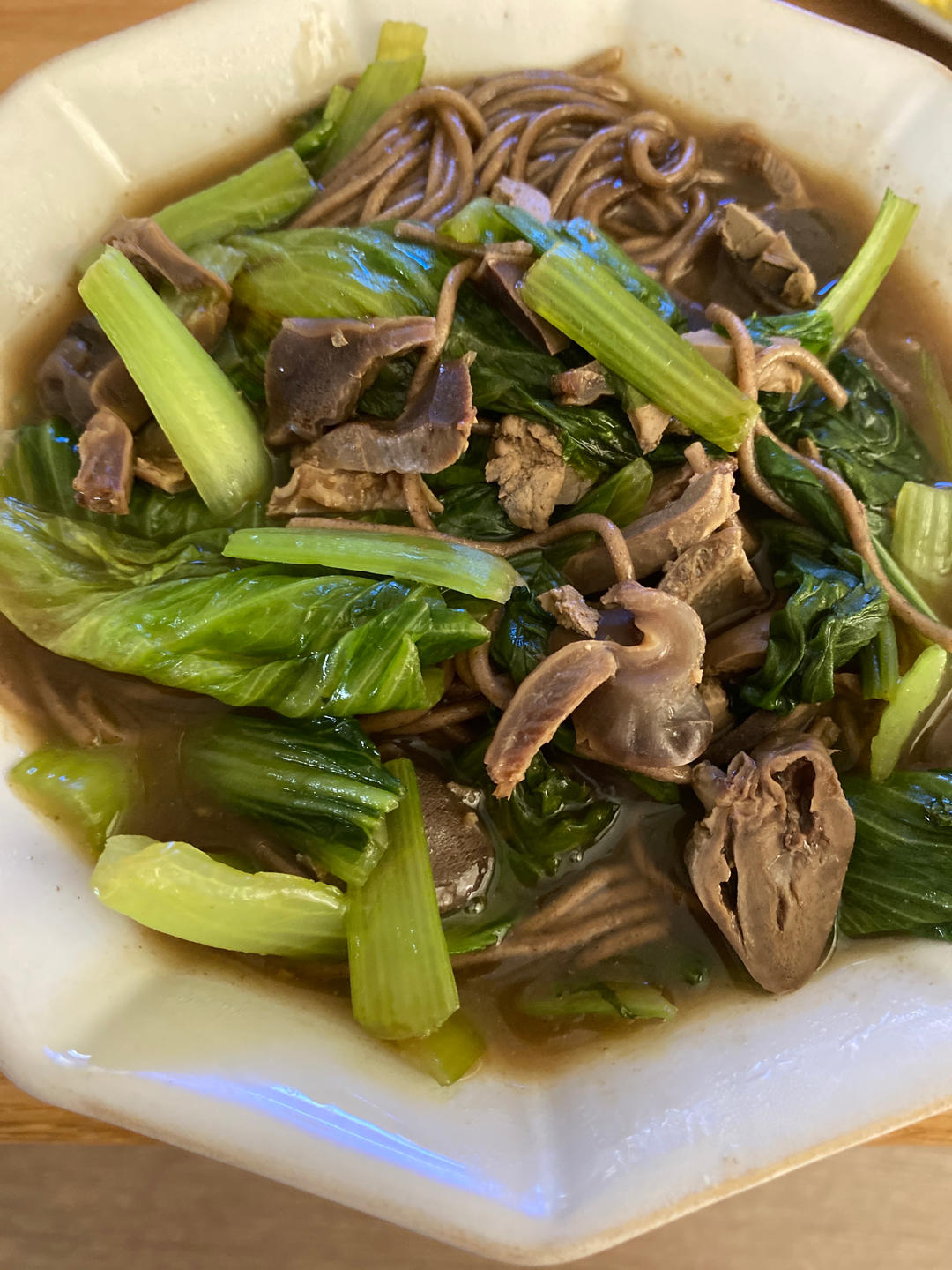 鸭胗面