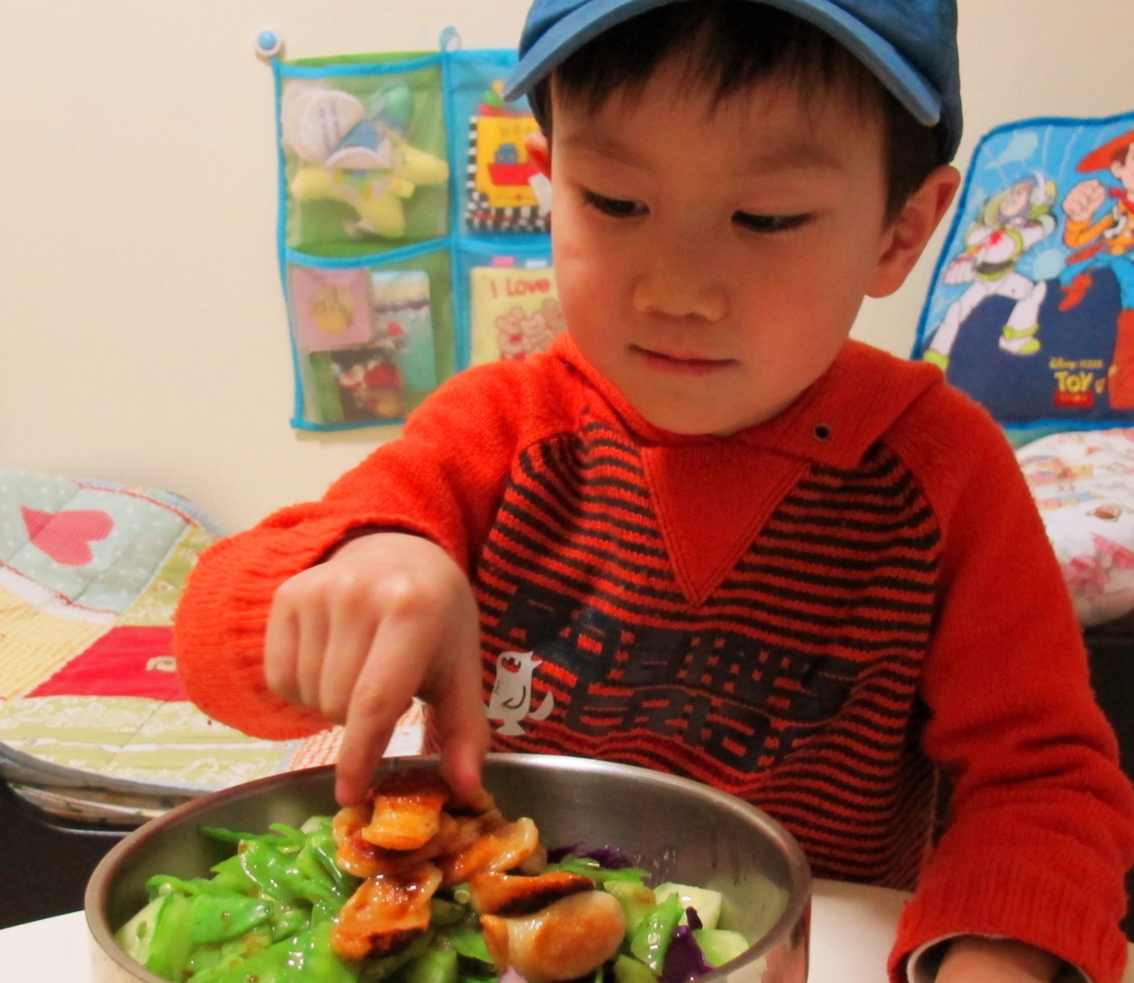 小手做羹汤——宝宝常见健脾养胃类食补处方——彩虹下火菜的做法