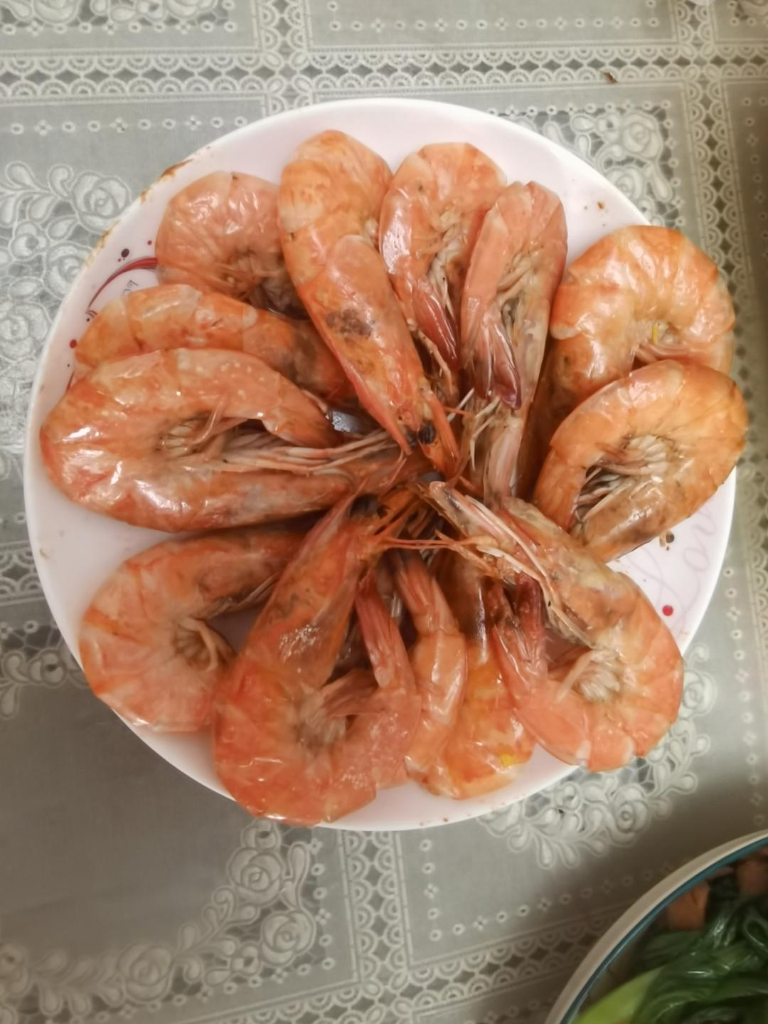 最简单的白灼虾（水煮）盐水基尾虾