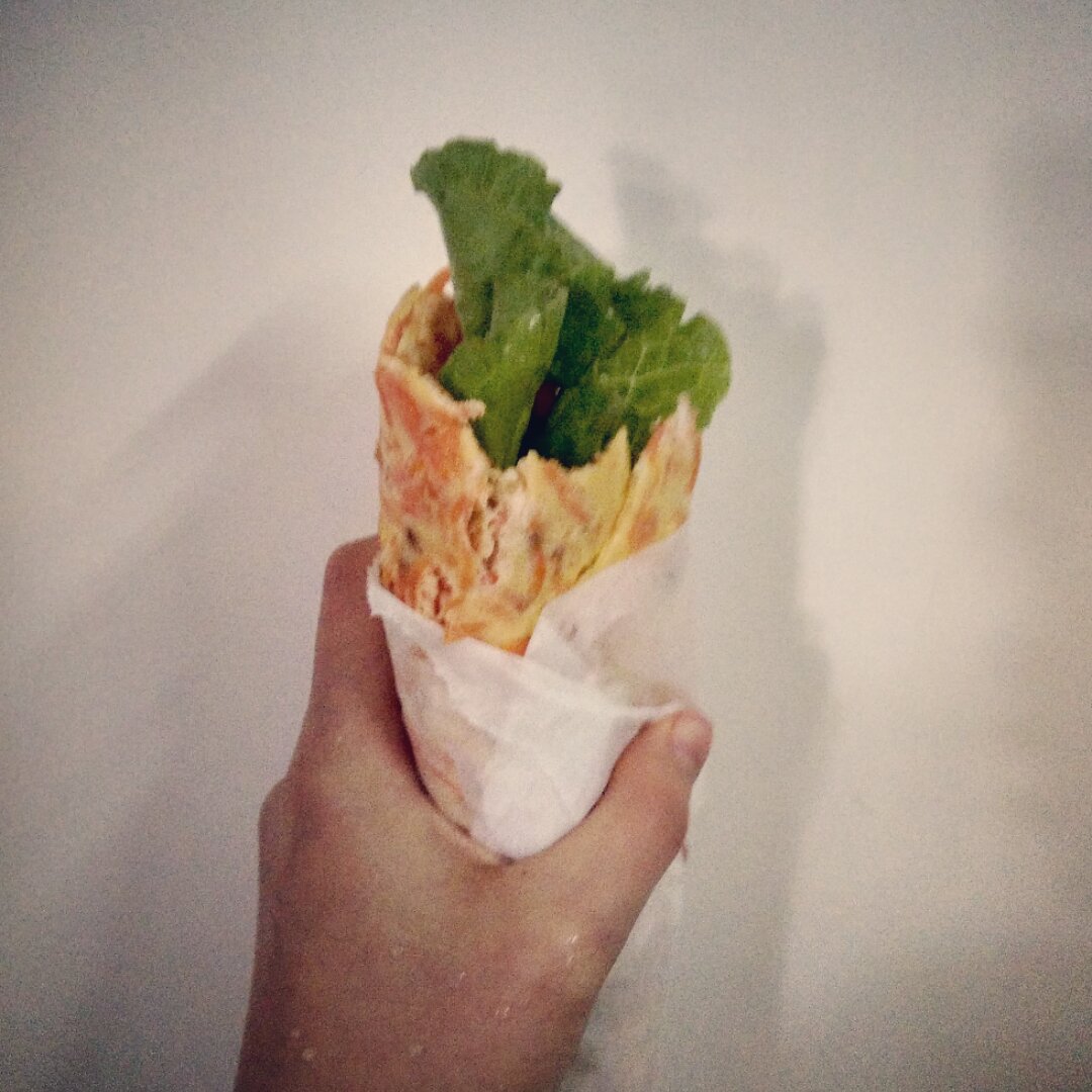 胡萝卜鸡蛋饼