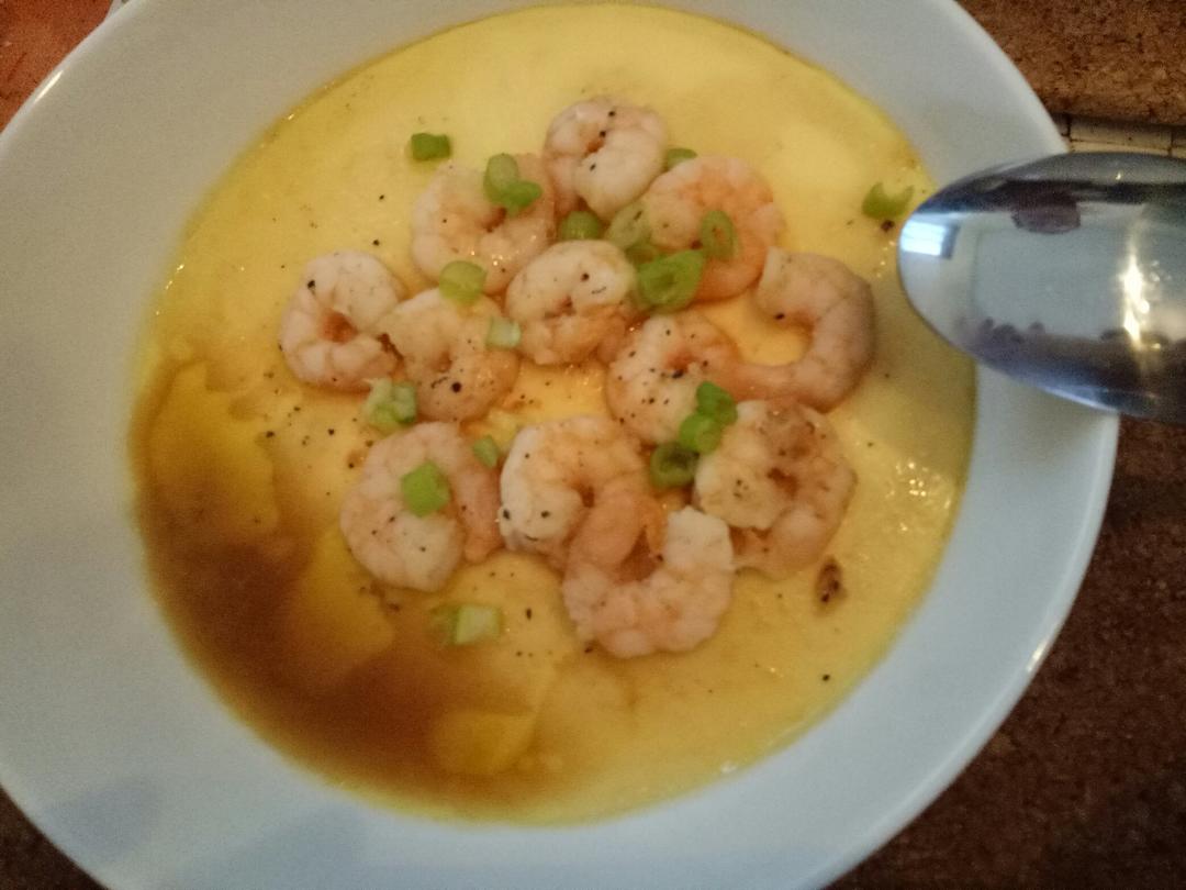 虾仁豆腐蒸水蛋