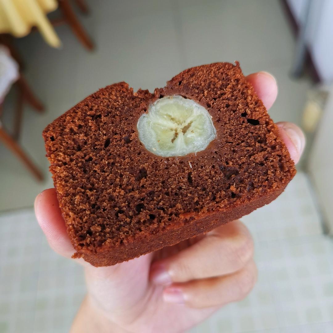 巧克力香蕉磅蛋糕（牛油蛋糕）