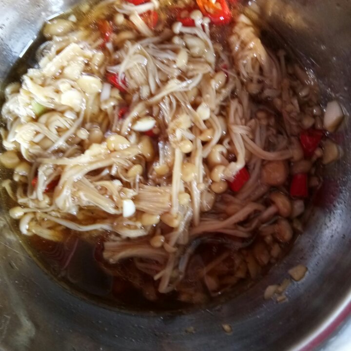 烤箱版 烤金针菇