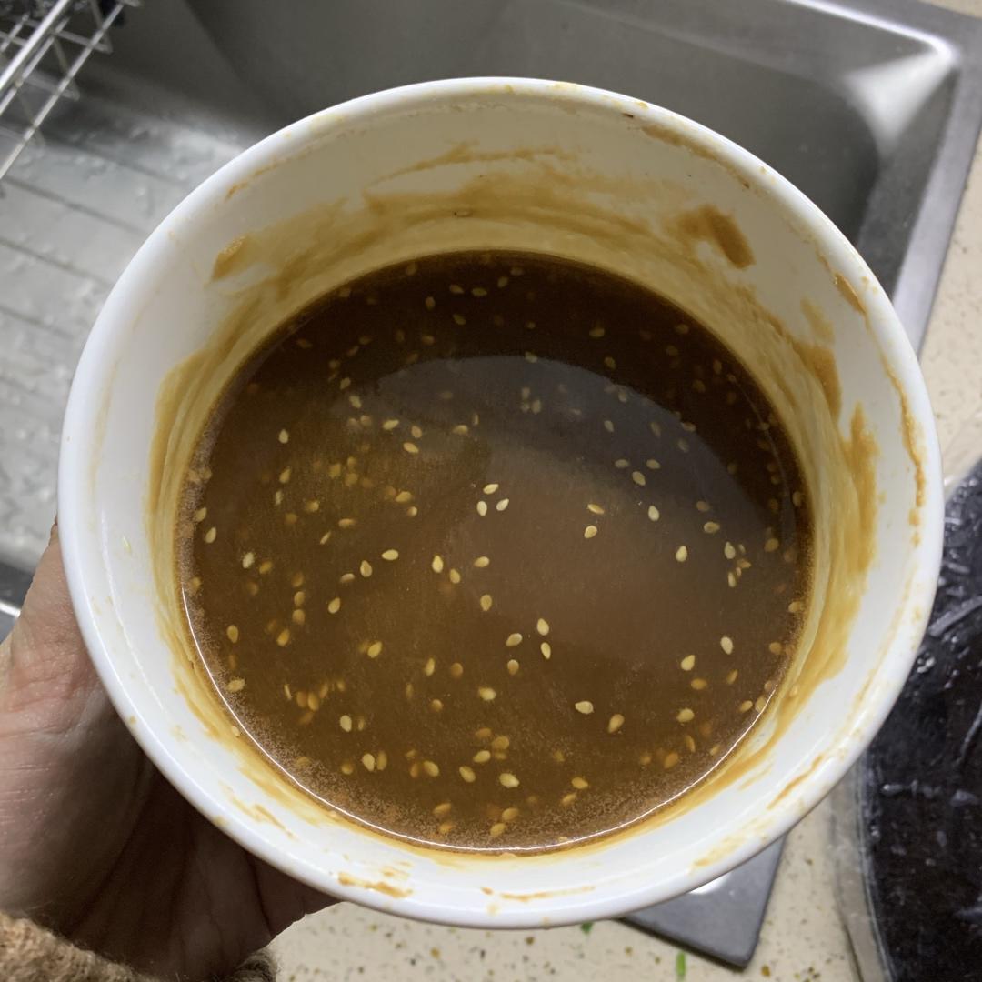 韩式烤肉酱汁蘸料汁（烤肉店味道）