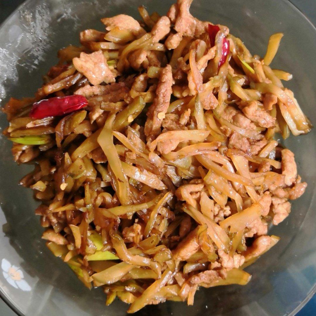 榨菜肉丝