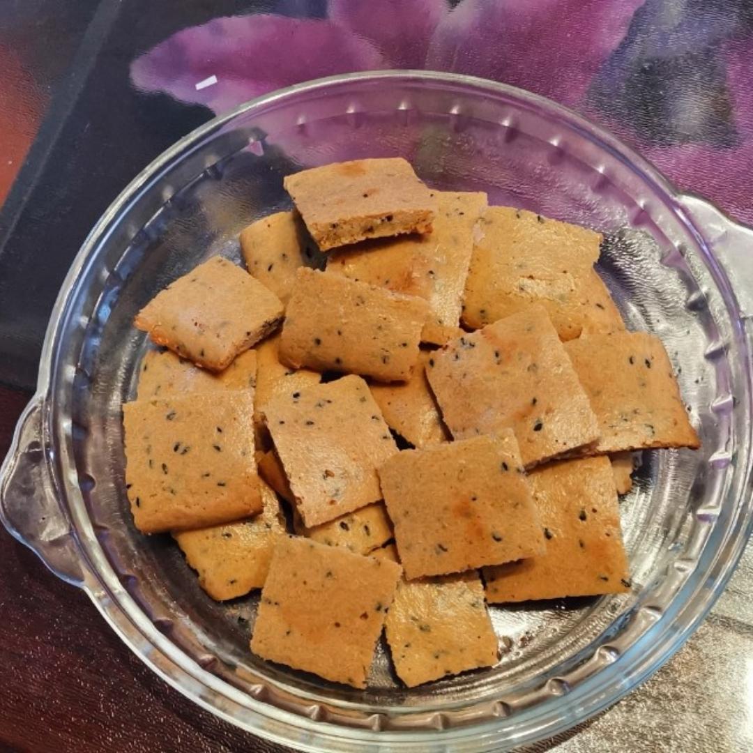 搅一搅就能做零失败芝麻薄脆