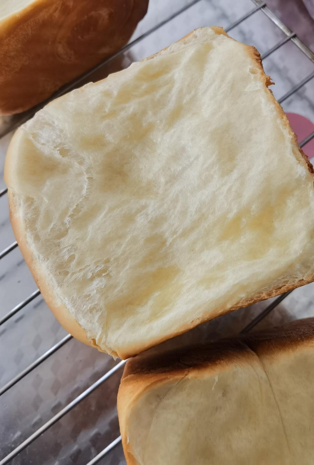 夺命软吐司(๑´ڡ`๑)超软拉丝极速方便的一次发酵吐司