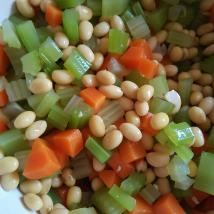 芹菜黄豆