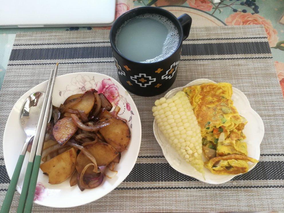 洋葱炒土豆